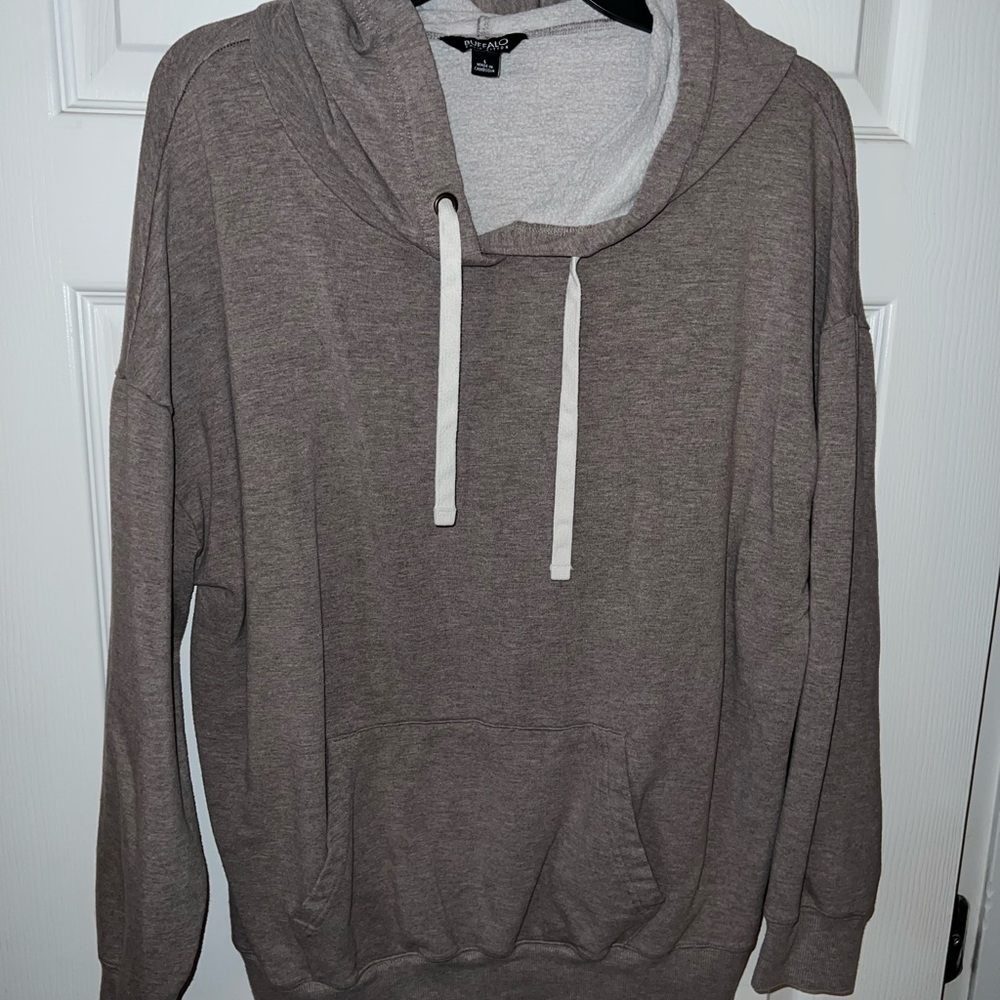 Buffalo David Bitton Men's Taupe Hoodie